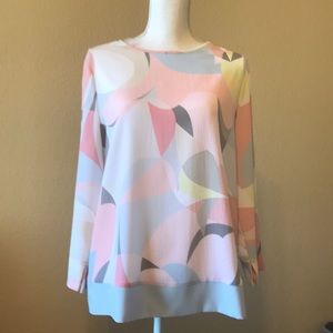 Basler designer spring crepe blouse